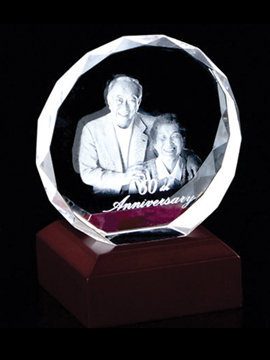 Personalised 3D Photo Crystal (Tyb01C)